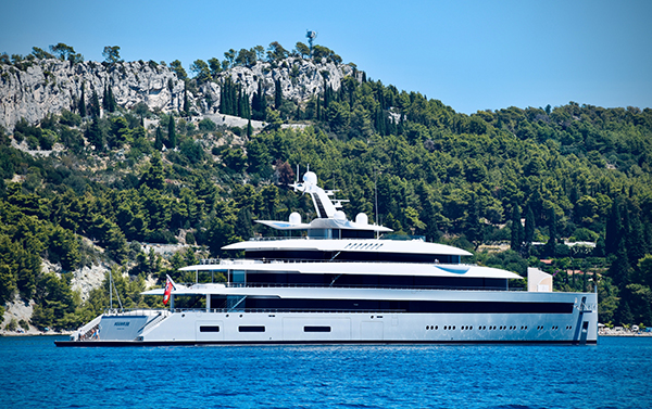 Megayacht for sale